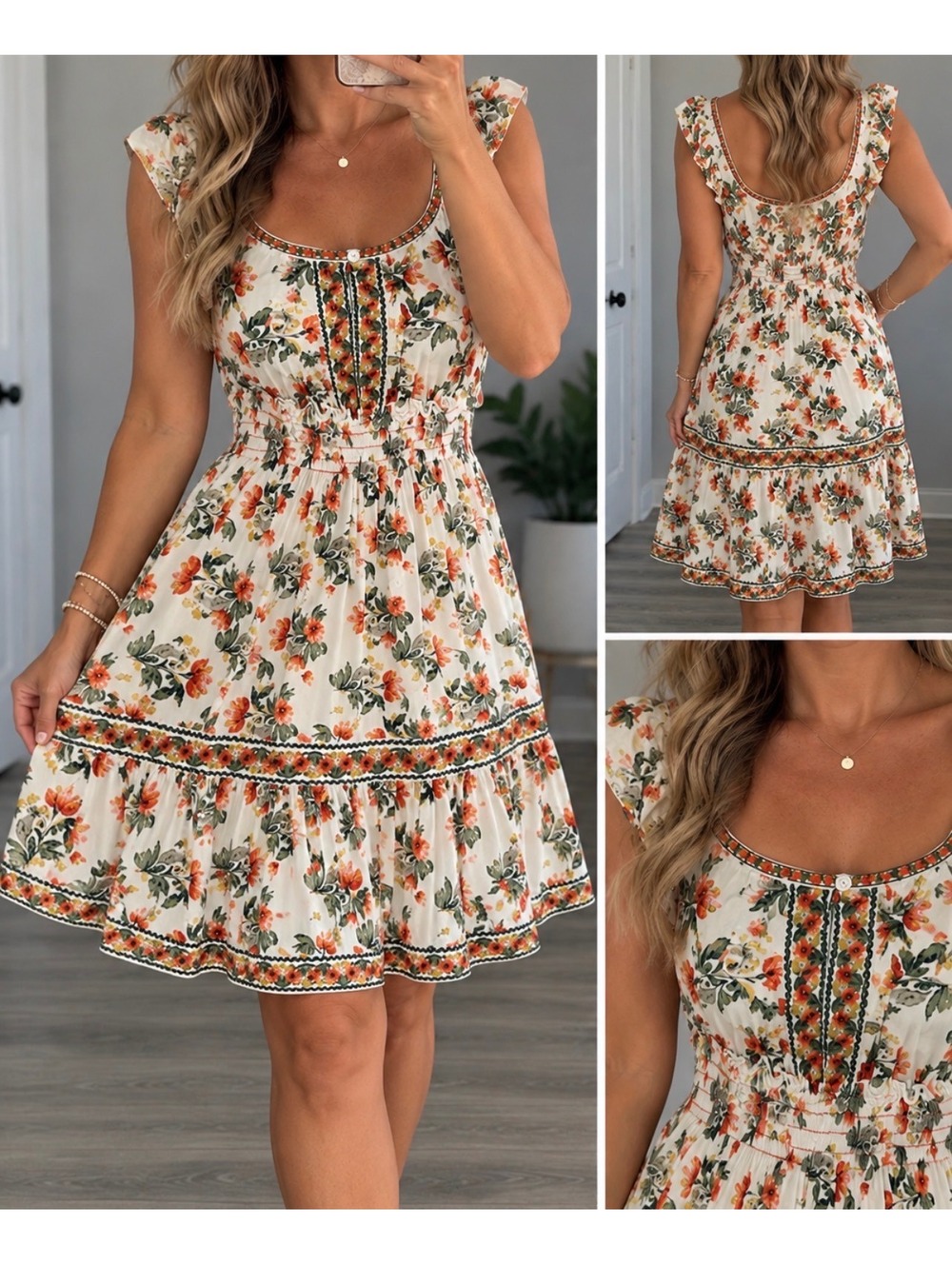 Max Studio London floral maxi dress